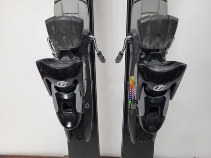 Black Speed Carving 163 cm Ski + Tyrolia SP 12 Bindings Adventure Winter Sport