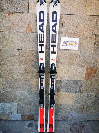 HEAD The Link R 170cm  Ski + Elan ESP 10 Bindings Adventure Winter Sport