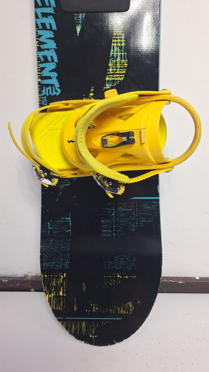 Stuff Element 152 cm Snowboard + Stuff L Bindings Winter Sport Fun Snow