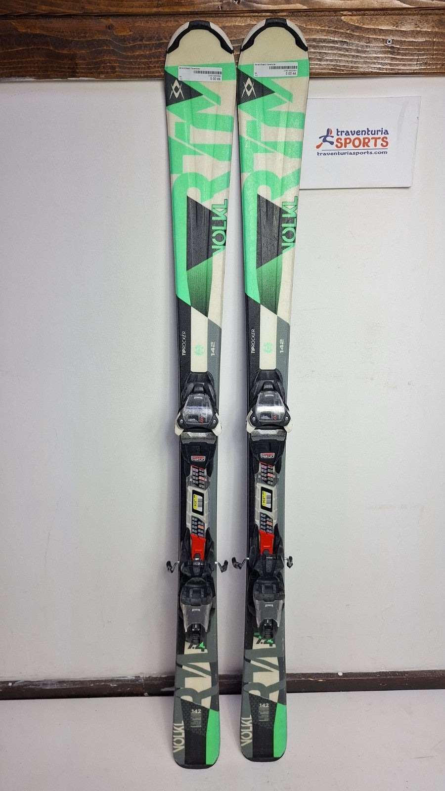Volkl RTM 142 cm Ski + Marker 10 Bindings Fun Snow Winter Sport Piste