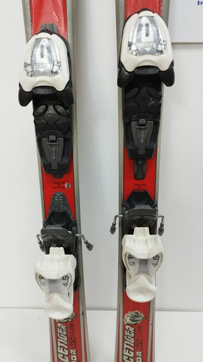 Ski Völkl Racetiger GS JR 110 cm + fixations Marker 4.5 Sports d’hiver Neige Plaisir