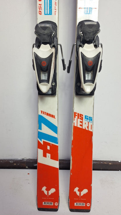 Rossignol Hero GS Pro FIS 158 cm Ski + Rossignol 7 Bindings Winter Fun Snow