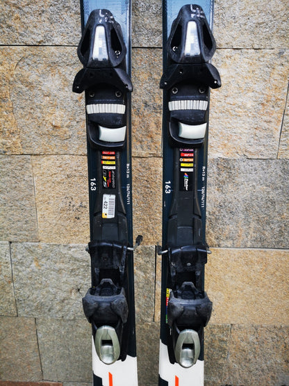 Rossignol REACT RT 163cm  Ski + Elan 10 Bindings Winter Sport Fun