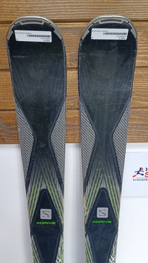 mens salomon xdrive 80 skis Salomon Xdrive 161cm Ski + Salomon 12 Bindings Winter Sport – Traventuria Sports