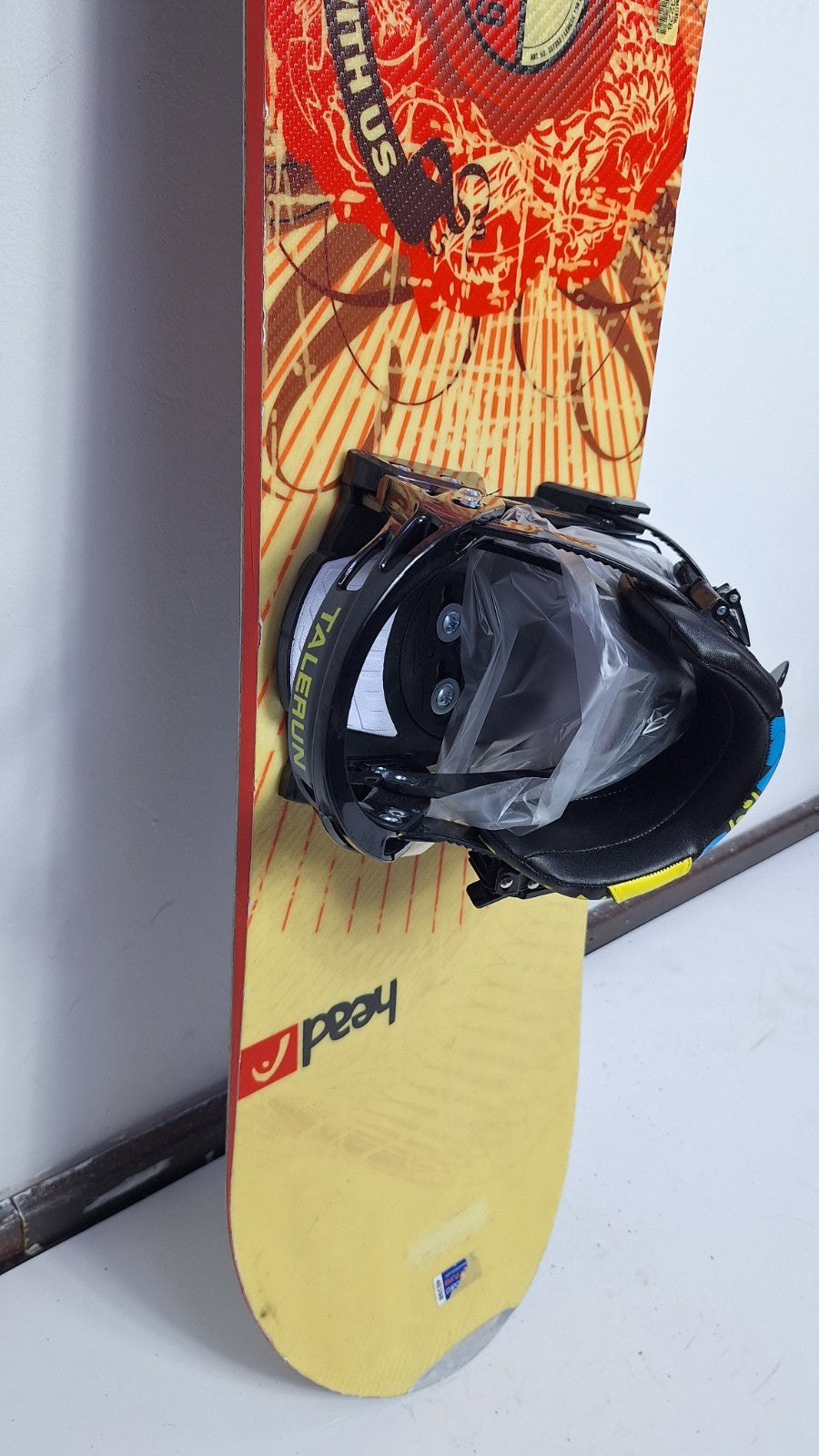 HEAD Rocka 4D 159 cm Snowboard + Brand New Talerun L Bindings Winter Sport Fun