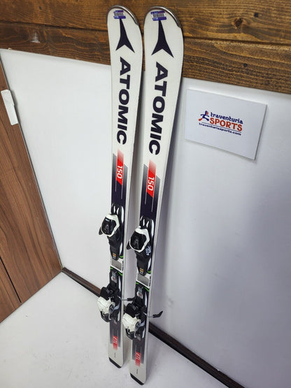 Atomic ETL R EZY2 150 cm Ski + NEW Atomic 10 Bindings Snow Winter Fun Sport
