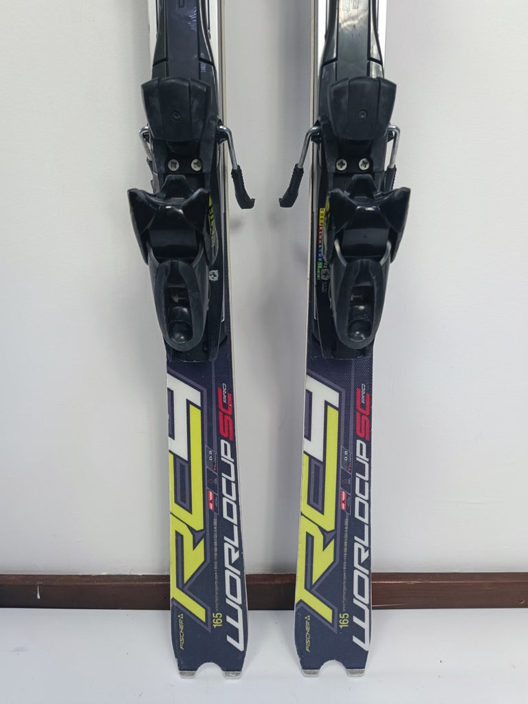スキー FISCHER RC4 165 Fischer RC4 World Cup SL Pro 165 cm Ski + Fischer XTR 12 Bindings