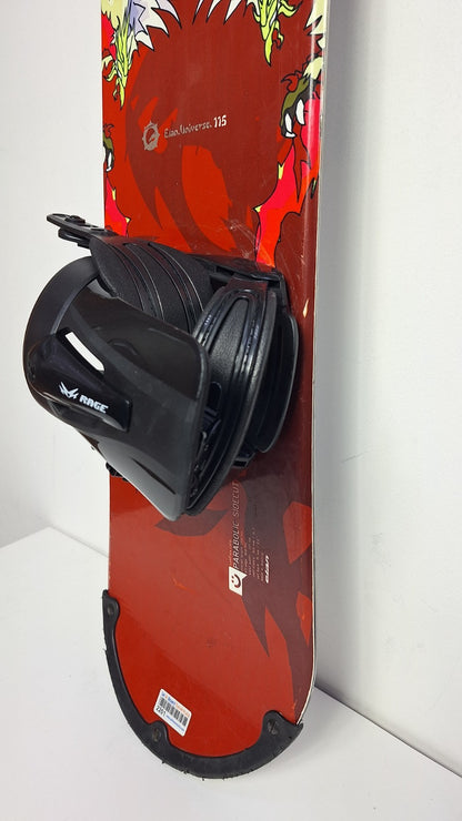 Snowboard Elan Universe 115 cm + fixations Rage S neuves Sport Hiver Amusement sur neige