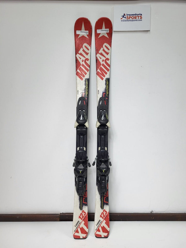 Atomic Redster XT 123cm Ski + Atomic 7.5 Bindungen Wintersport