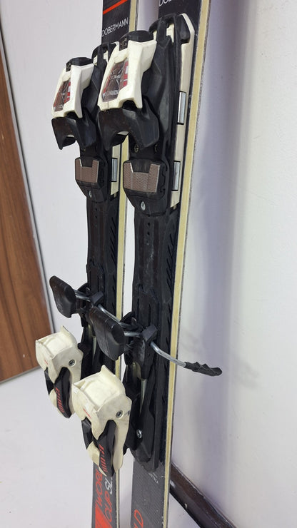 Nordica Dobermann WC SL J 136 cm Ski + Marker 10 Bindings Sport Winter Fun