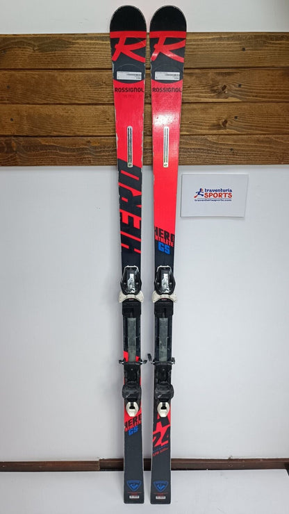 Rossignol Hero Athele GS Pro 175 cm Ski + Tyrolia 14 Bindings Winter Fun Snow
