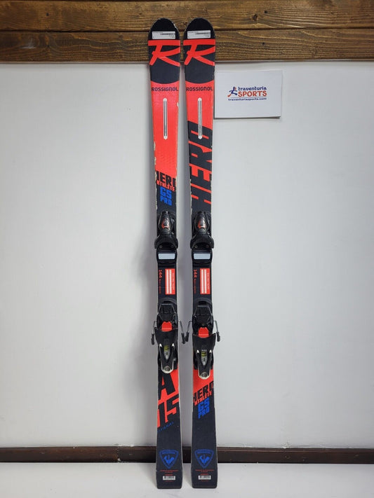 Sci Rossignol Hero FIS GS Pro 144 cm + attacchi Look 10 Divertimento invernale sulla neve