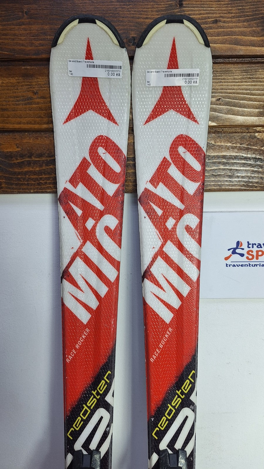 Atomic Redster XT Edge 140cm Ski + Atomic 7.5 Bindings Winter Snow Adventure
