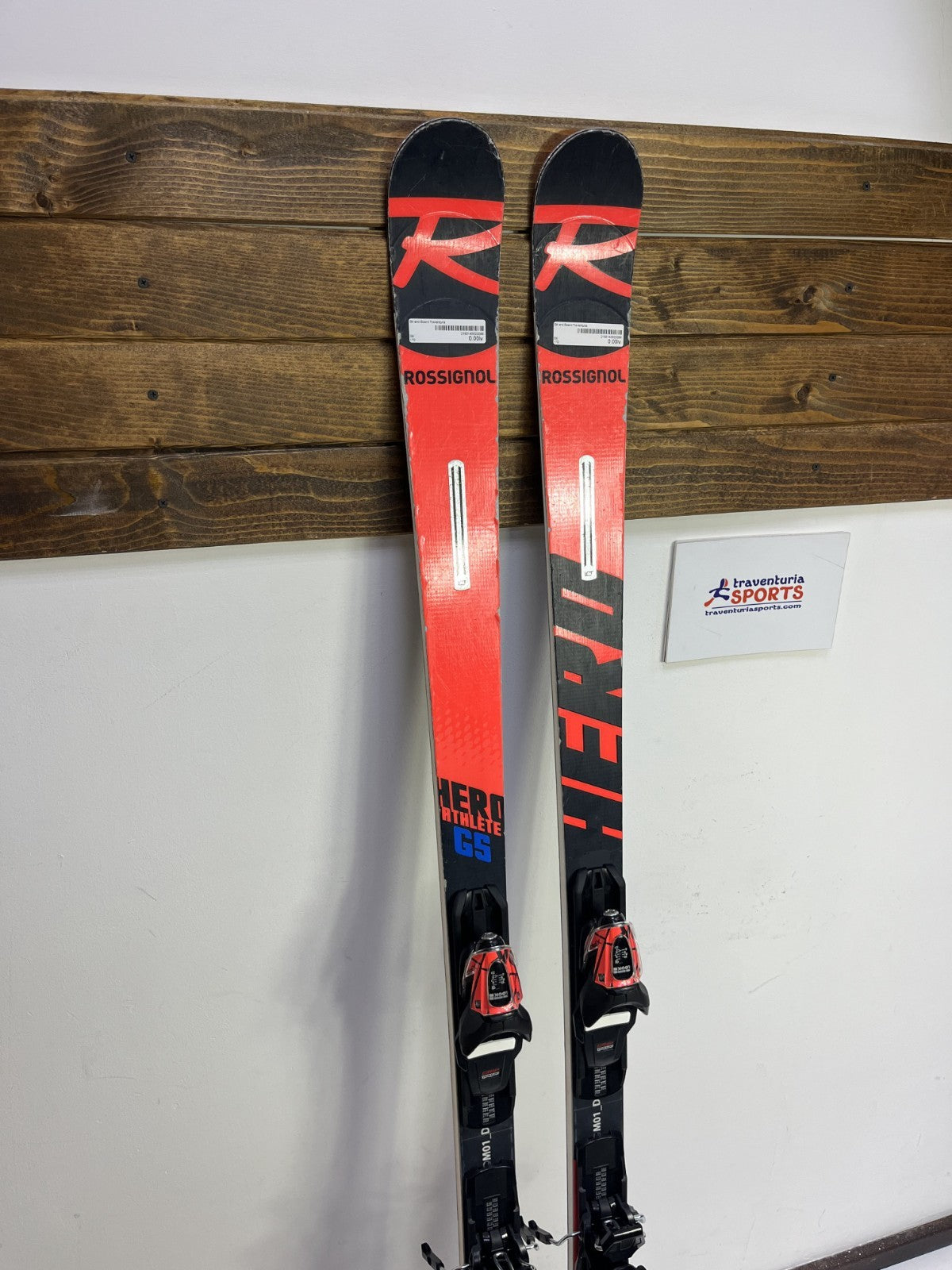 Rossignol Hero Athlete GS 170 cm Ski + New Look 11 Bindings Winter Fun Snow