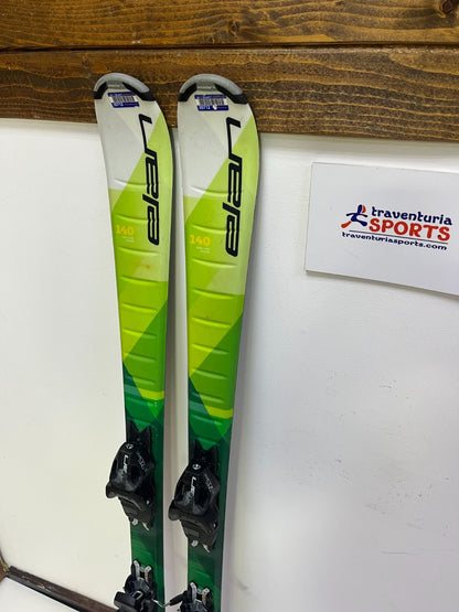 Skis Elan Explore Pro QS 140 + fixations Elan EL 7.5 Sport Neige Hiver