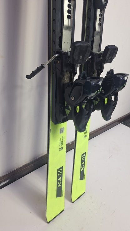 Sci Fischer RC4 WC GS 158 cm + Attacchi Fischer Z13 Sport invernali Divertimento sulla neve