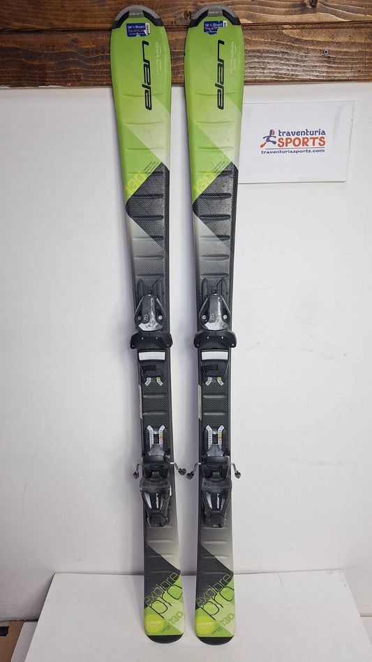Elan Explore Pro 130 Ski + Elan 7.5 Bindings Winter Sport Fun