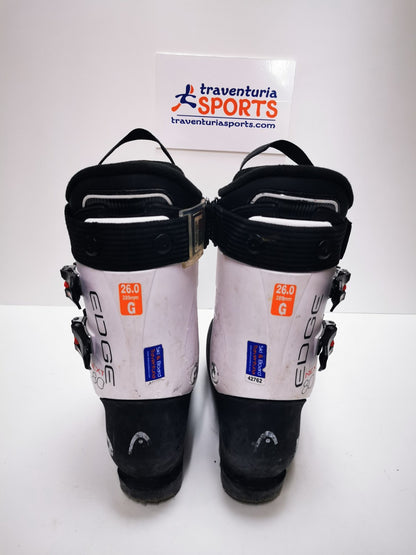 Chaussures de ski HEAD Next Edge 80 (EU 40 1/2; UK 7 ; Mondo 260) Sport Loisirs Hiver Neige