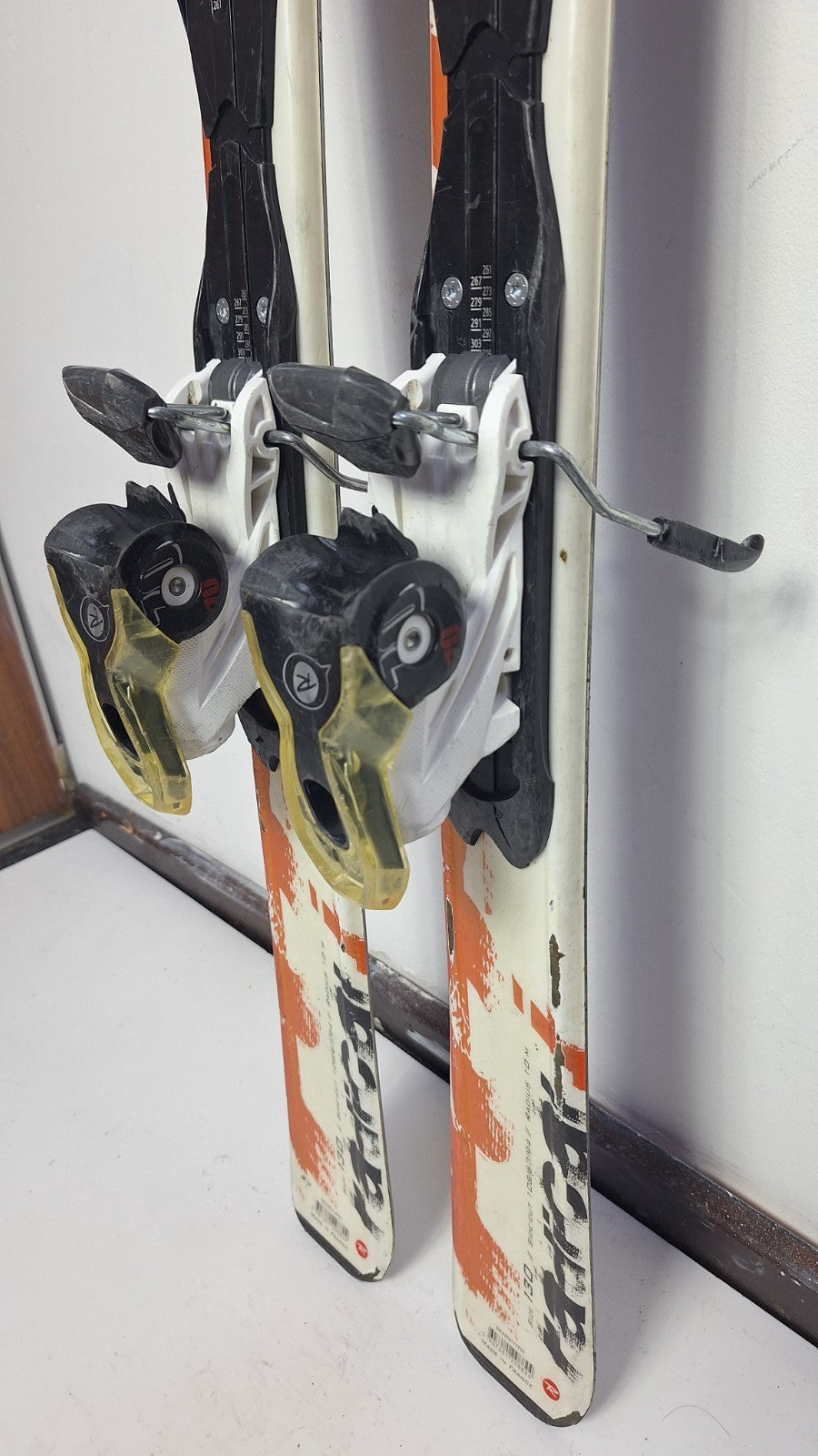 Rossignol Radical 130 cm Ski + Rossignol 7 Bindungen Wintersport Schnee