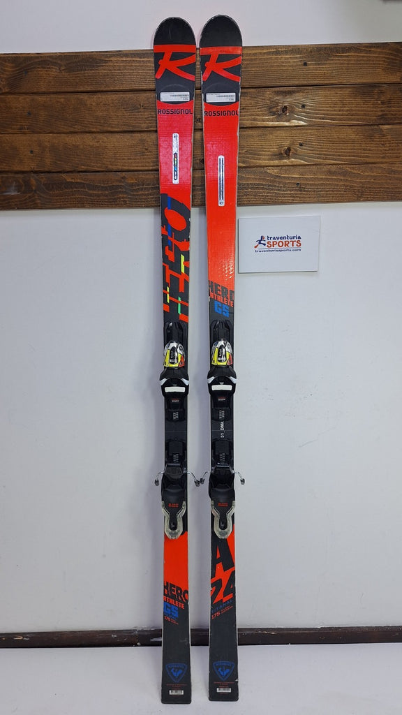 Sci Rossignol Hero Athele GS 175 cm + attacchi New Look 11 Divertimento invernale sulla neve