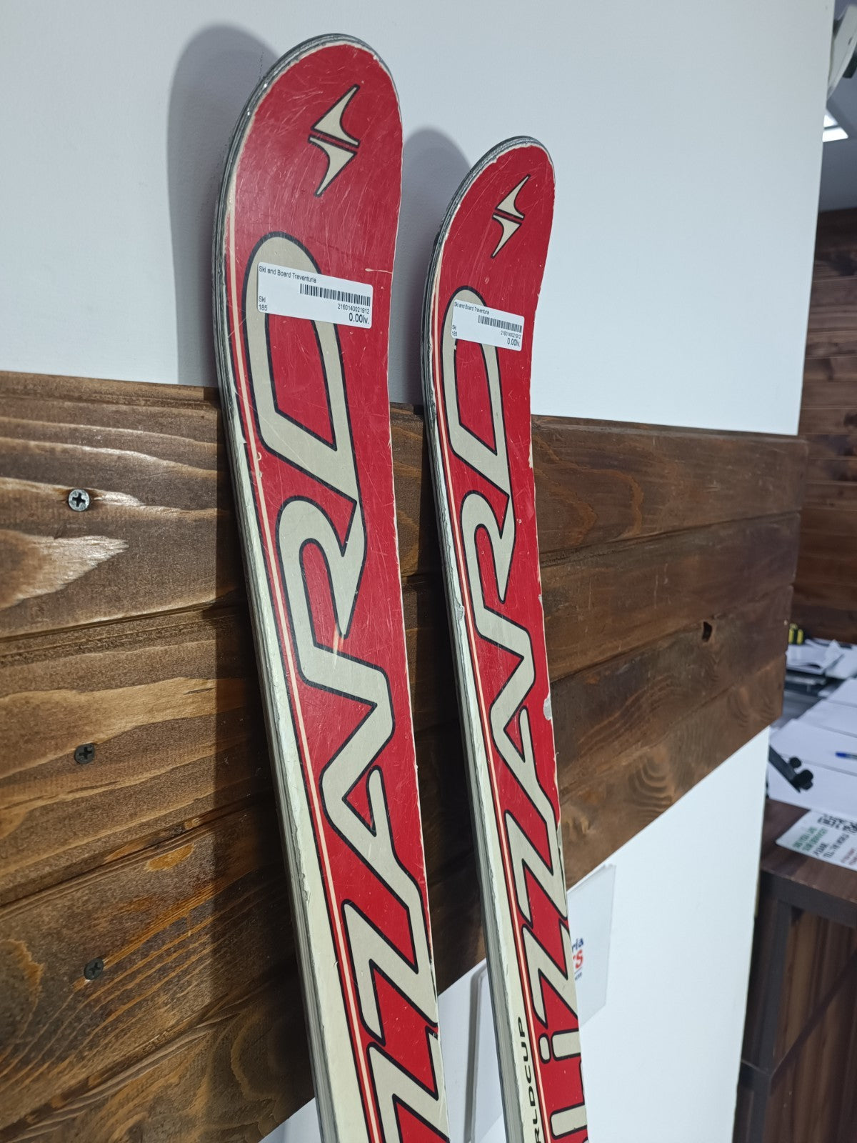 Ski Blizzard Magnesium GS World Cup 185 cm + fixations Marker 14 Sport d’hiver