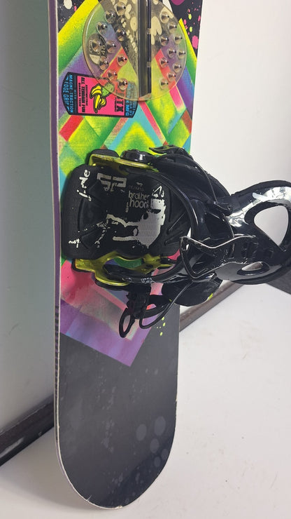 GNU Smart Pickle PBTX 148cm Snowboard + SP(sLAB Series) M Bindings  Fun Snow
