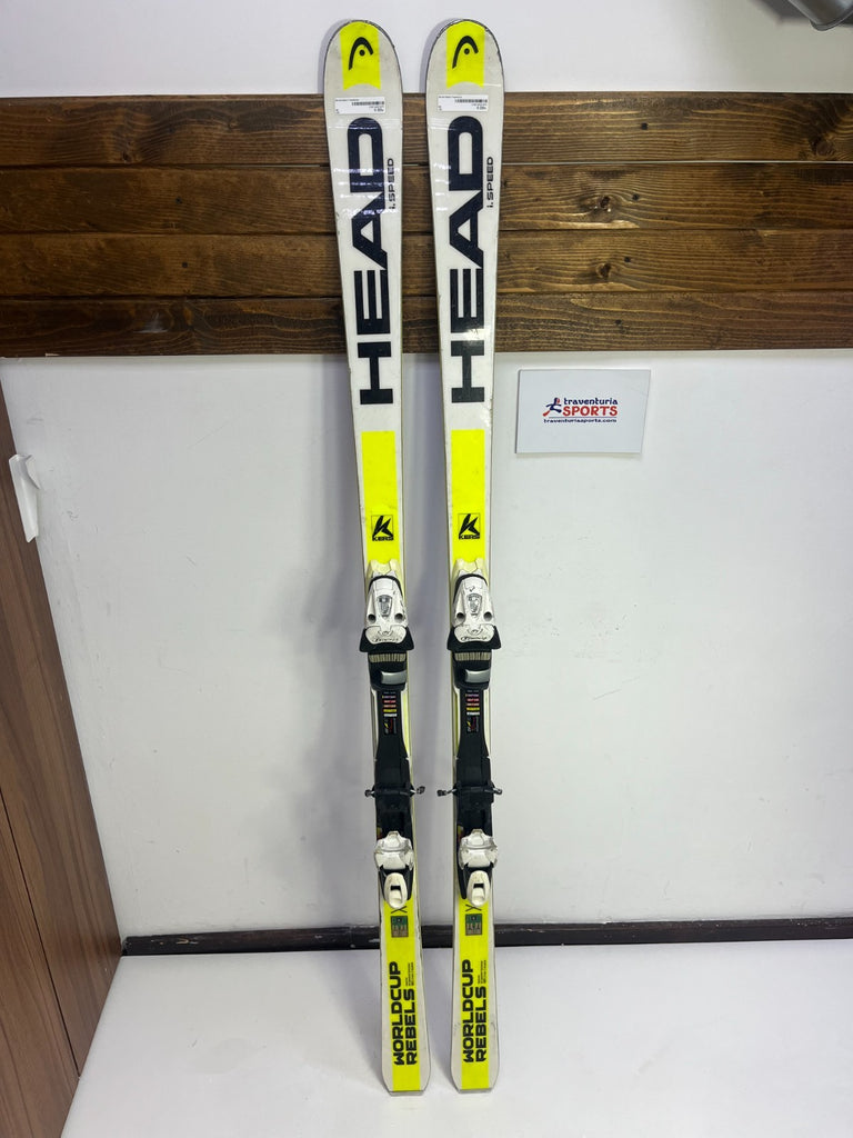 Head World Cup Rebels i.Speed ​​180cm Ski + Tyrolia 13 Bindungen Wintersport