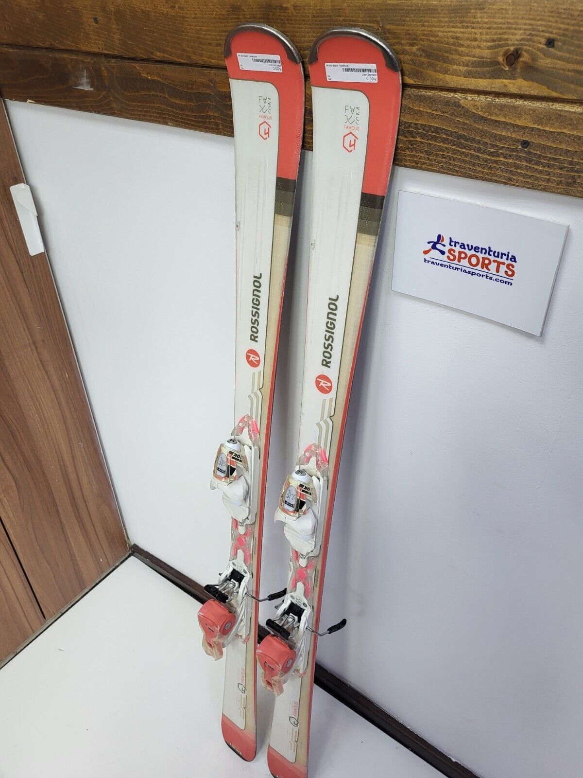 Rossignol Famous 149cm Ski + Fixations Look 10 Aventure hivernale Hiver