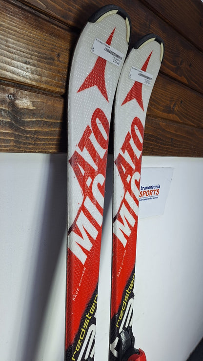 Atomic Redster XT Edge 140cm Ski + Atomic 7.5 Bindings Winter Snow Adventure