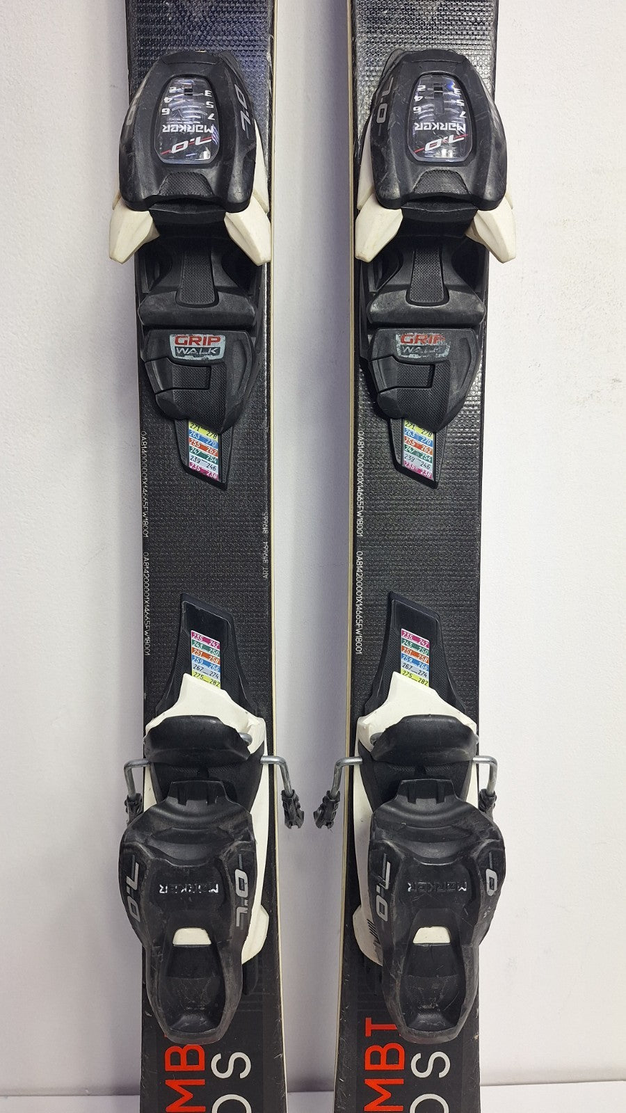 Nordica Combi Pro S 120  120cm Skis + Marker 7  Bindings Winter Sport Snow