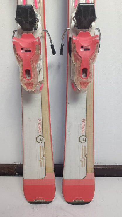 Rossignol Famous 149cm Ski + Look 10 Bindings Winter Adventure Winter