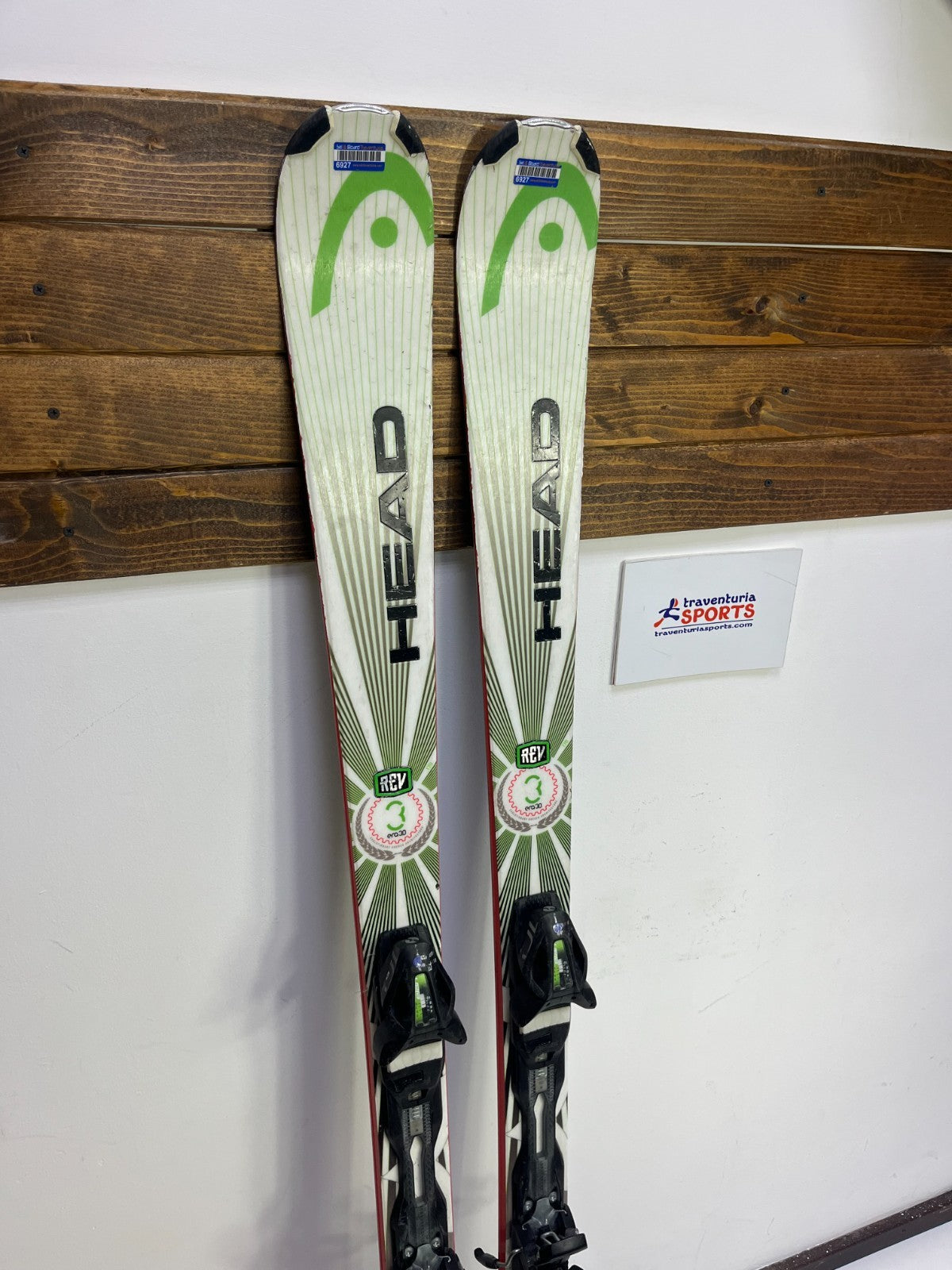 HEAD REV 80 170cm Ski +Elan EL10 Bindings Winter Sport Snow Fun Outdoor