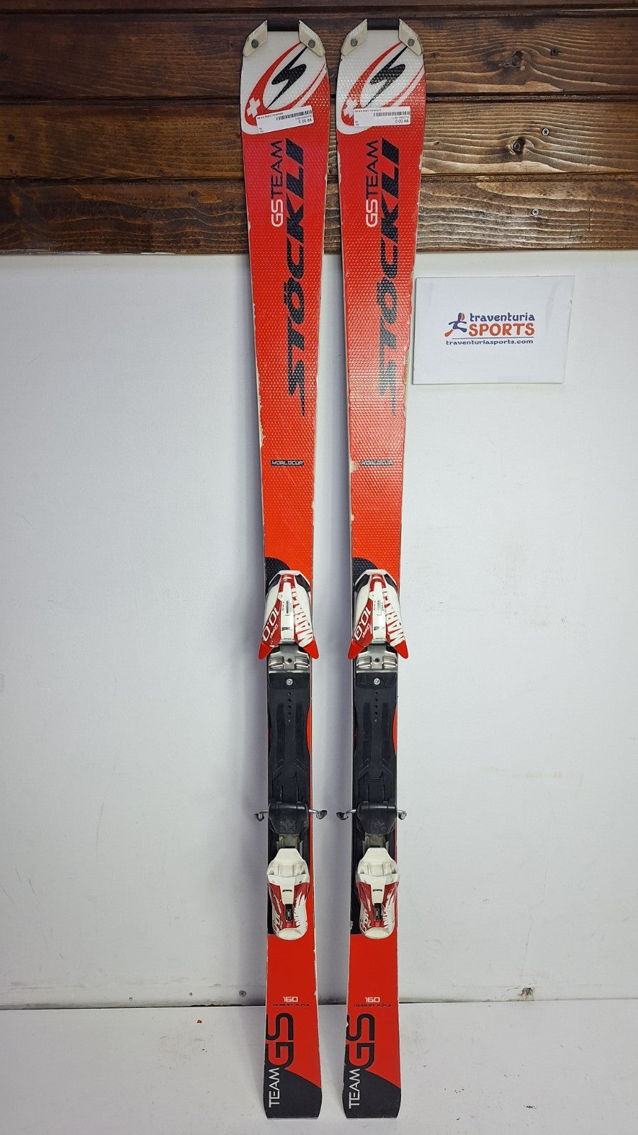 Stöckli World Cup GS Team 160cm Ski + Marker 10 Bindings Winter Sport