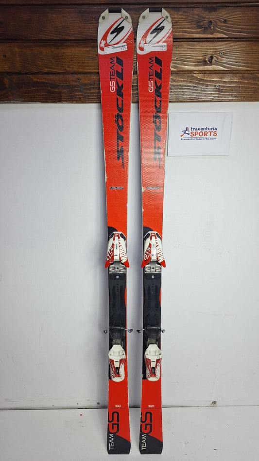 Stöckli World Cup GS Team 160cm Ski + Marker 10 Bindings Winter Sport