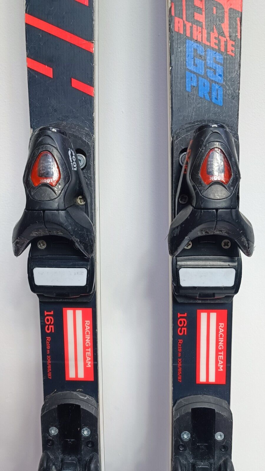 Rossignol Hero FIS GS Pro 165 cm Ski + Look 10 Bindings Winter Fun Snow
