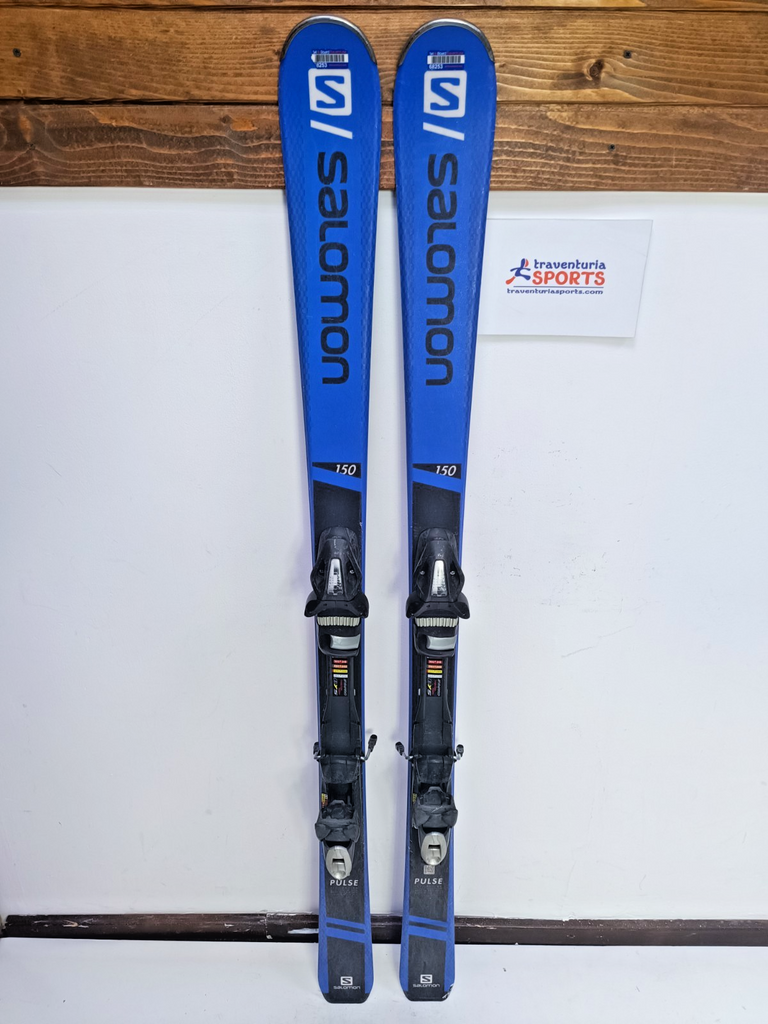 Sci Salomon Pulse 150 cm + attacchi Elan ESP 10 Adventure Winter Sport