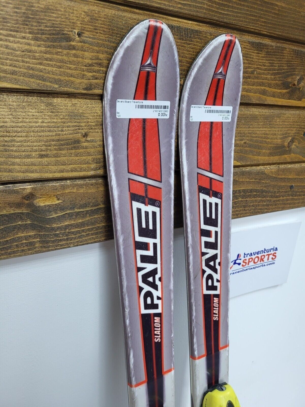Sci Pale Slalom 120 cm + Attacchi Tyrolia EL 4.5 Sport Invernali Avventura