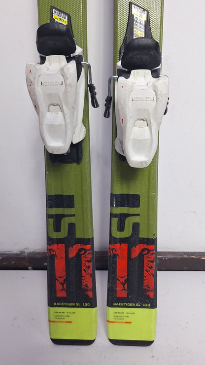 Völkl Racetiger 11 SL 130 cm Ski + Marker 7 Bindung Wintersport Schneespaß