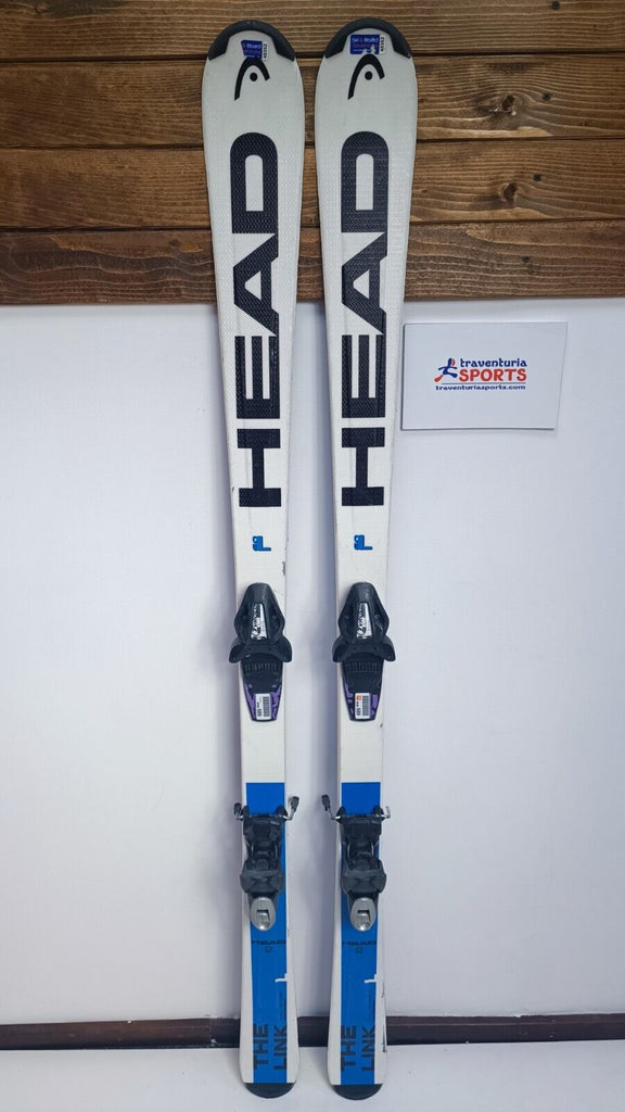 HEAD The Link R 160cm  Ski + Tyrolia BYS 10 Bindings BSL Winter Sport Fun