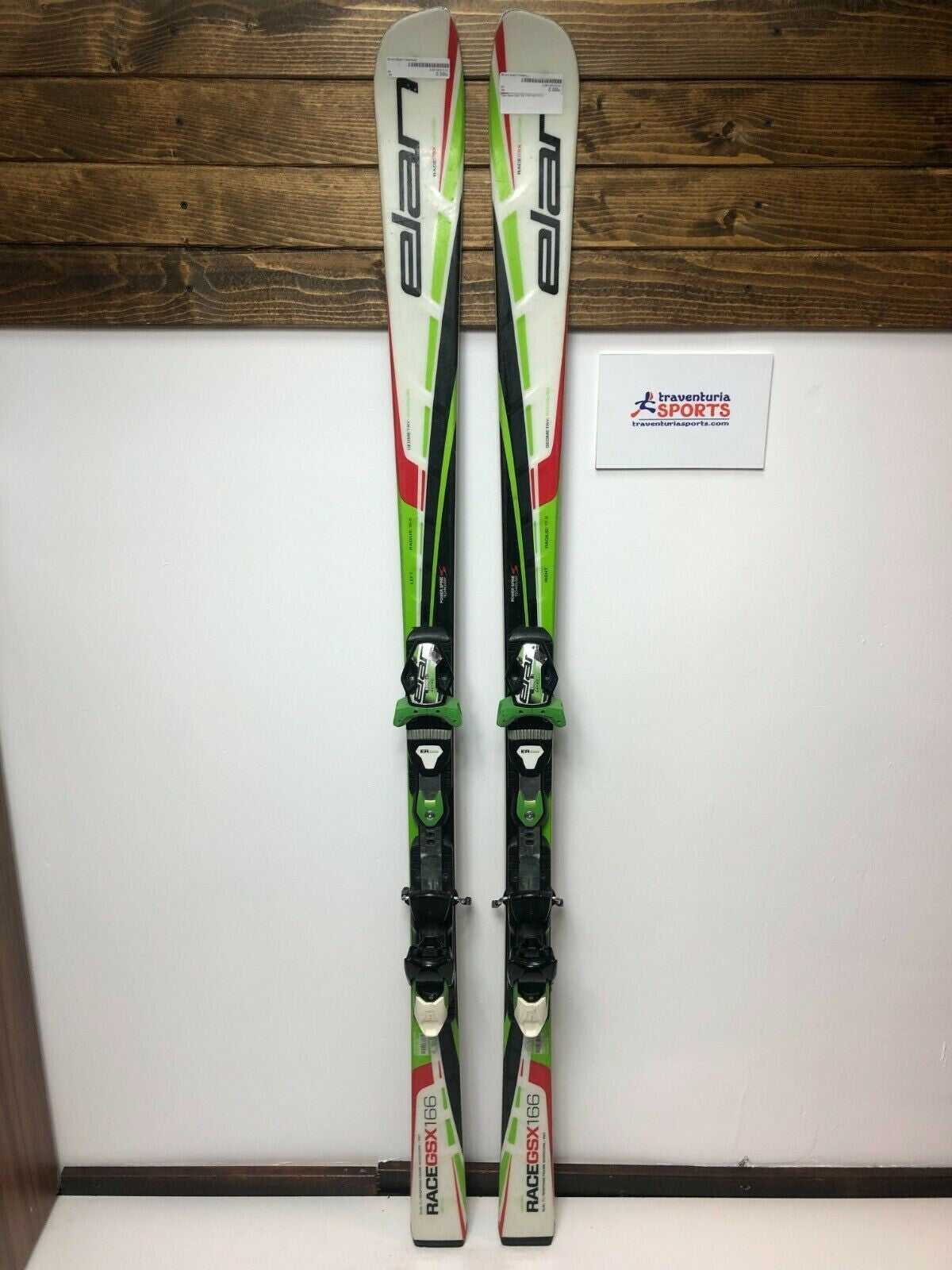 Elan Race GSX 166 cm Ski + Elan 11 Bindungen Winterspaß im Schnee