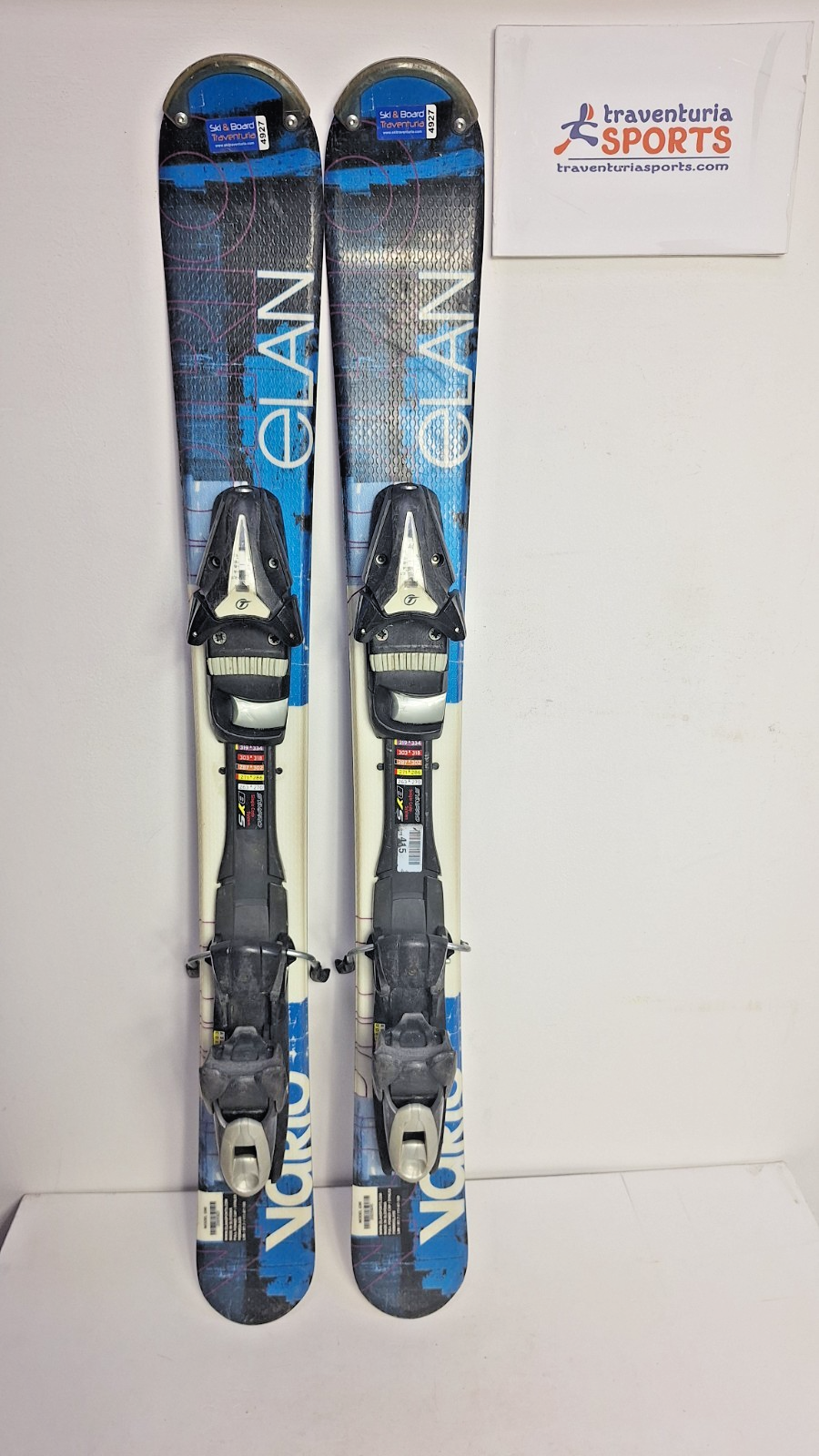 Elan Vario Snowblades 99 cm  Ski + Tyrolia SP10 Bindings Adventure Winter Sport