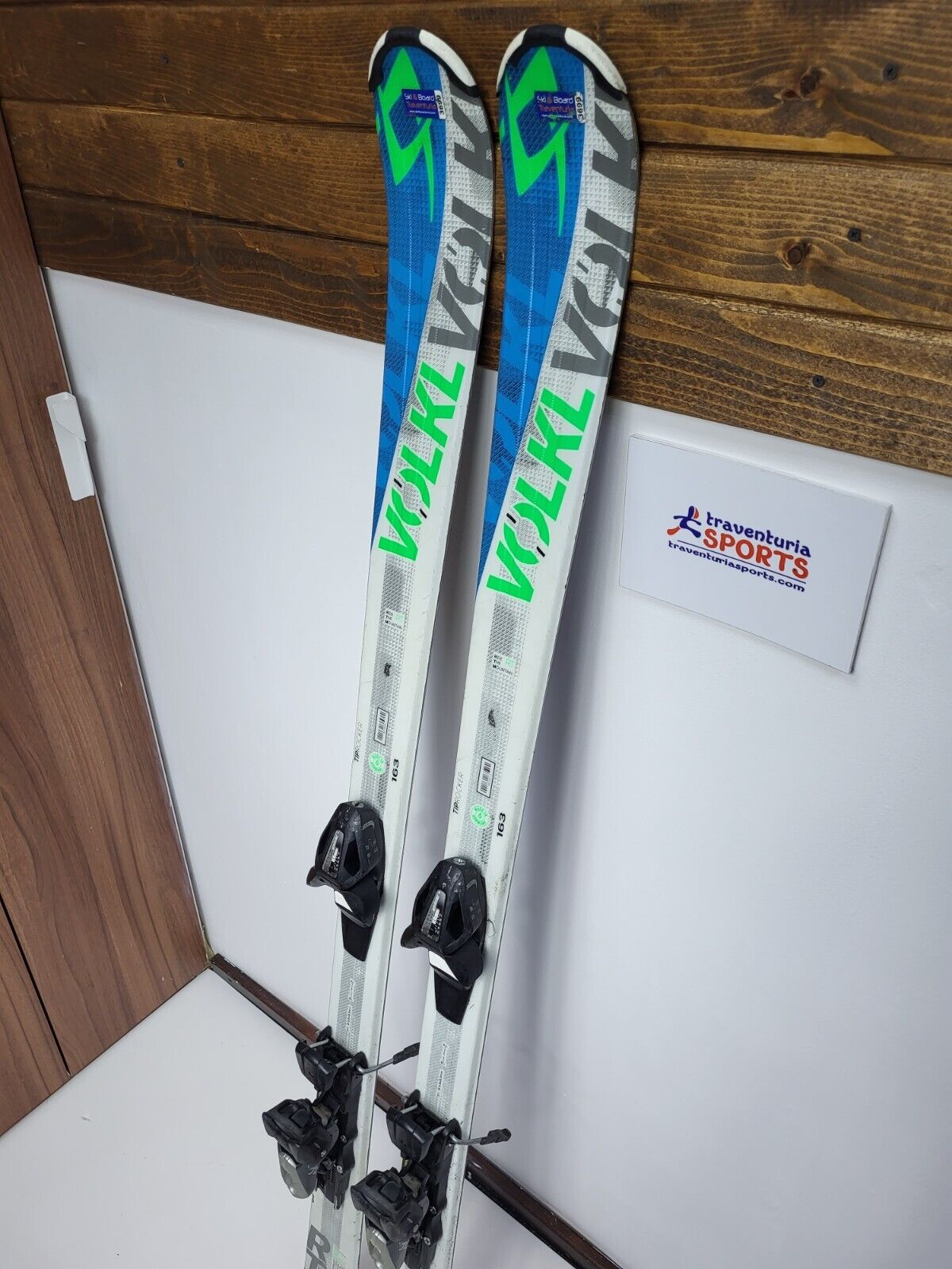 Völkl RTM 163 cm Ski + Elan ESR 10 Bindungen Fun Snow Winter Sport Piste
