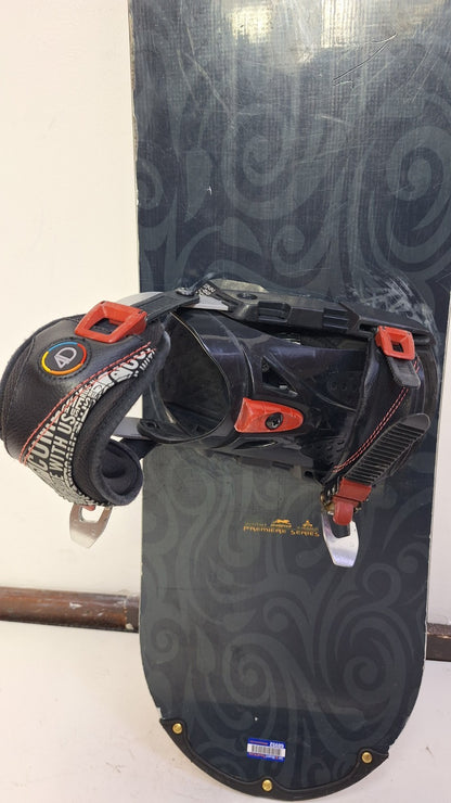 Matrix Escape 158 cm Snowboard + Head Size M Bindungen Adventure Sport