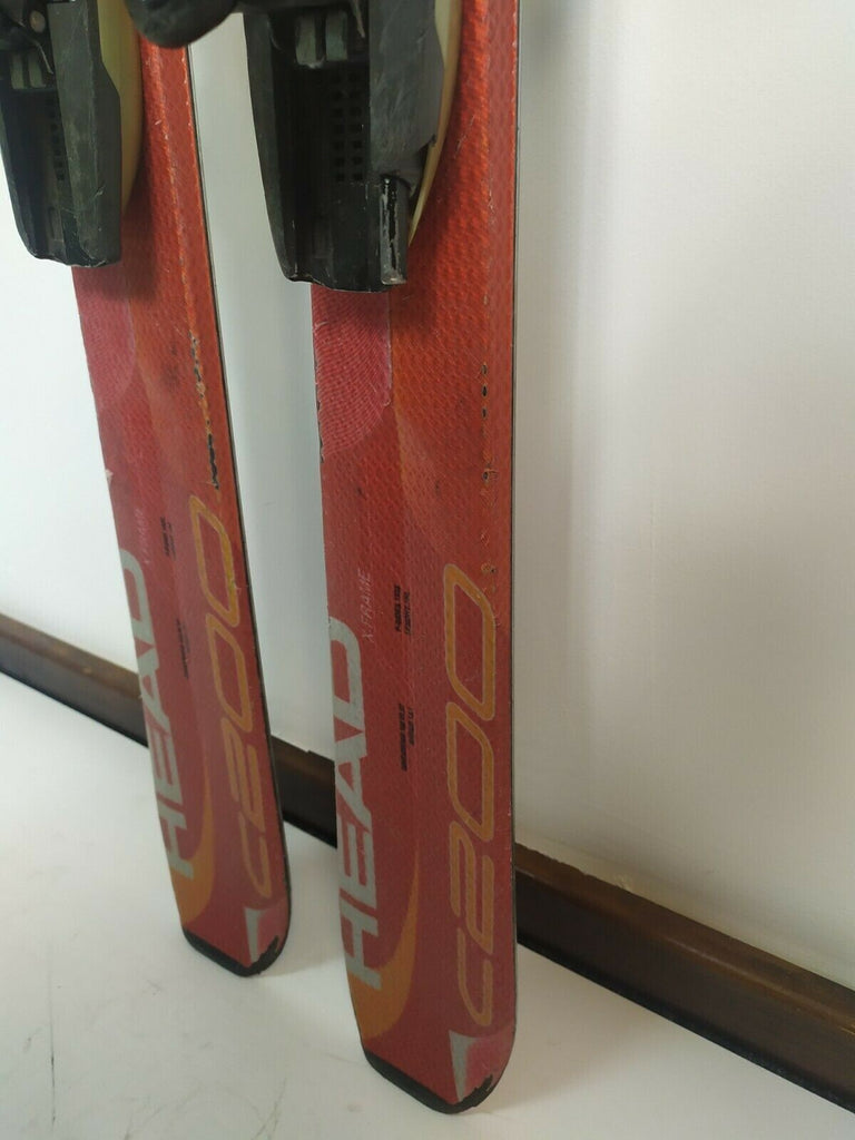 HEAD C200 156 cm Ski + Tyrolia 10 Bindings Winter Sport Snow