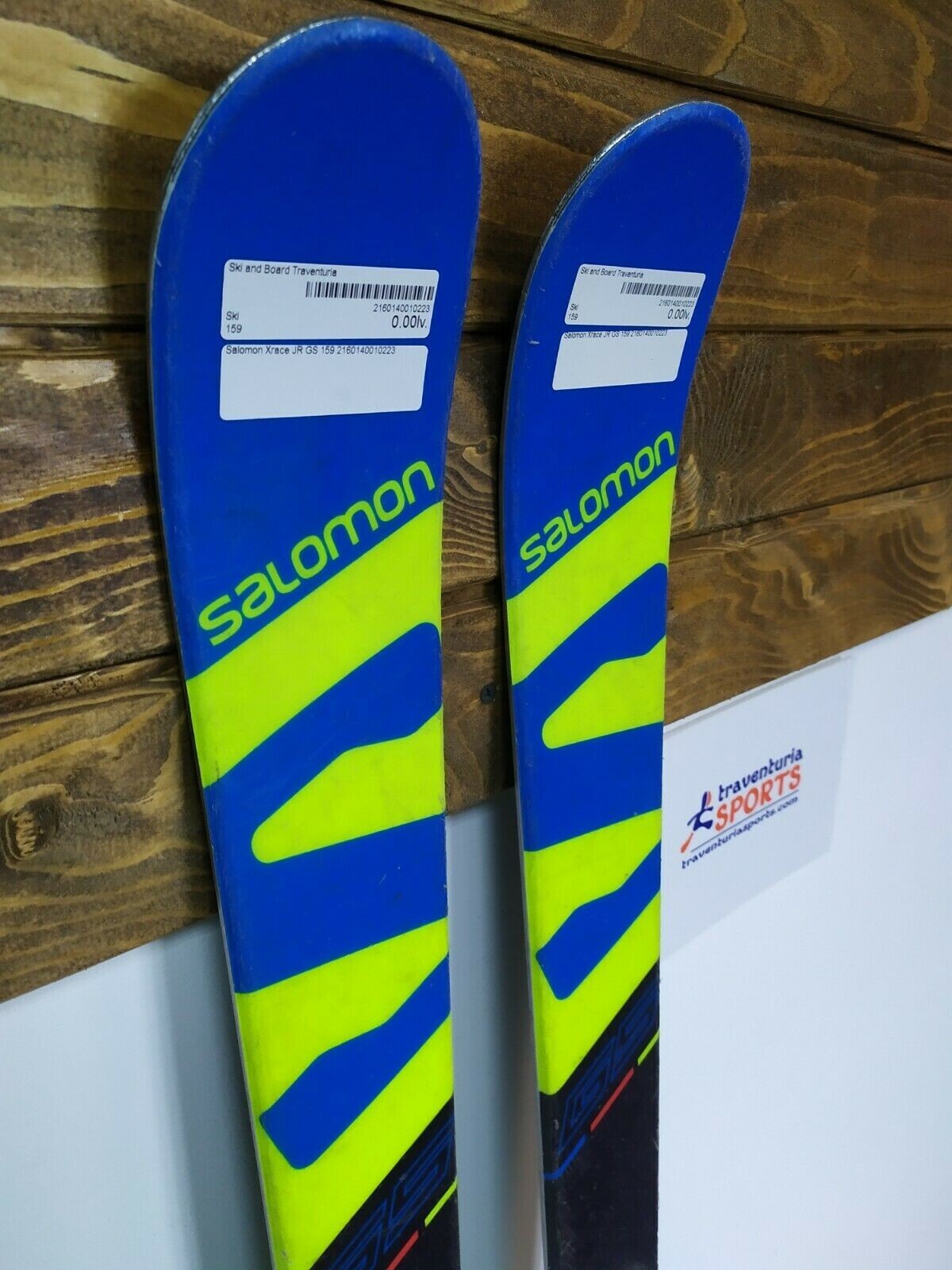 Salomon X-Race JR GS 159 cm Ski + NEUE Tyrolia SX10 Bindungen Winter Fun BSL