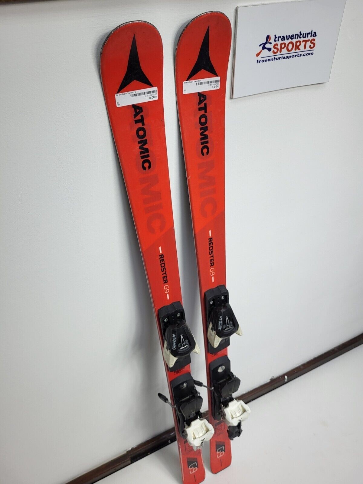 Sci Atomic Redster G9 131 cm + attacchi Atomic 7.5 Sport invernali all'aperto