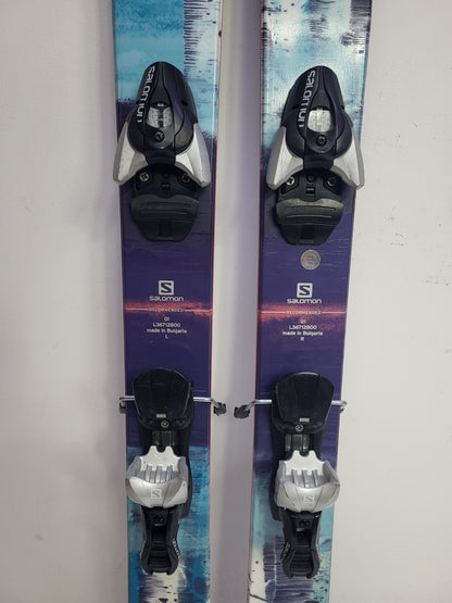 Salomon QST Lumen 95 162 cm Ski + Salomon 10 Bindungen Wintersport-Abenteuer