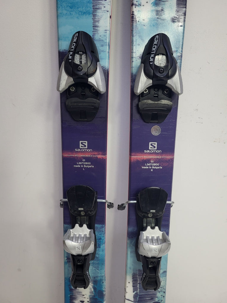 Salomon QST Lumen 95 162 cm Ski + Salomon 10 Bindings Winter Sport Adv – Traventuria Sports