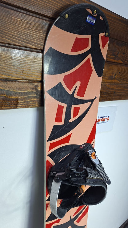 Heli Kamikaze 167 cm Snowboard + HEAD Rental L  Bindings Winter Snow Adventure