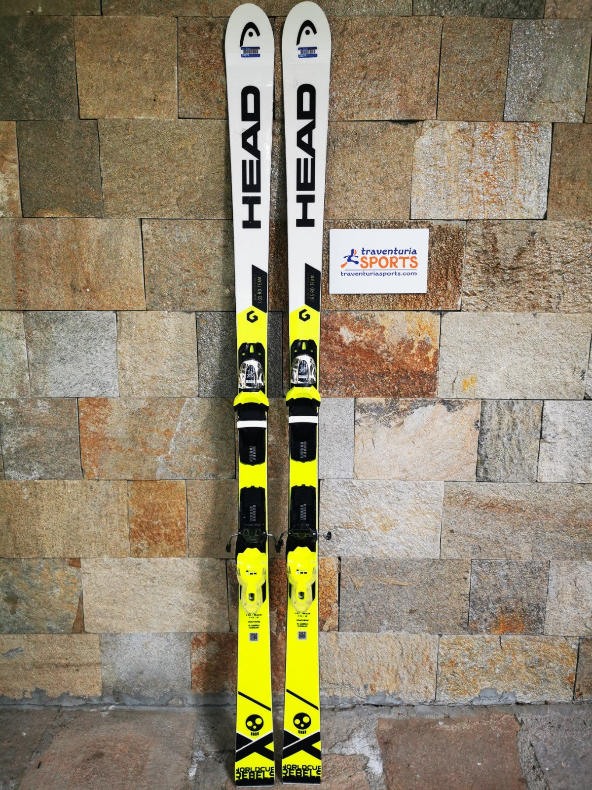 HEAD WC Rebels 166 cm  Ski + Look 10 Bindings Adventure Winter Sport